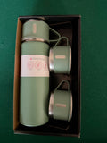 500 ml Stainless Steel Vacuum Flask Gift  Set  with 2 Cups